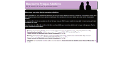 Desktop Screenshot of adultere.rencontres-sympas.fr