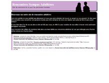 Tablet Screenshot of adultere.rencontres-sympas.fr